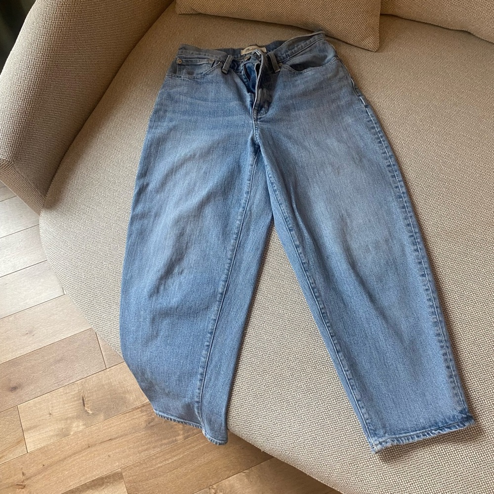 Madewell Ballon Jeans (petite)